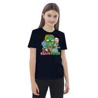 brain food kids t-shirt