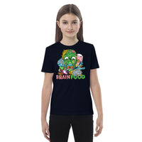 brain food kids t-shirt