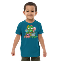 brain food kids t-shirt